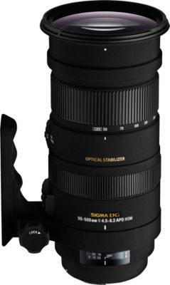 Objectif pour Reflex Sony 50-500mm f/4.5-6.3 DG APO OS HSM Sony