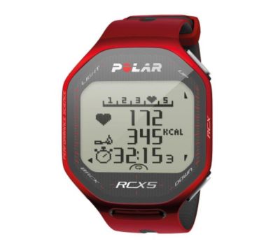 Montre cardio POLAR RCX5 GPS Rouge