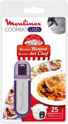 Moulinex COOKEO 25 recettes Bistrot Livre de cuisine Tablette de