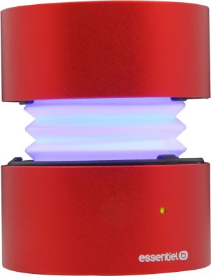 Enceinte Bluetooth Essentielb Too Spicy Ii Red Led