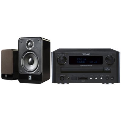 Micro-cha&icirc;ne TEAC CR-H238i-B noir + Q Ac