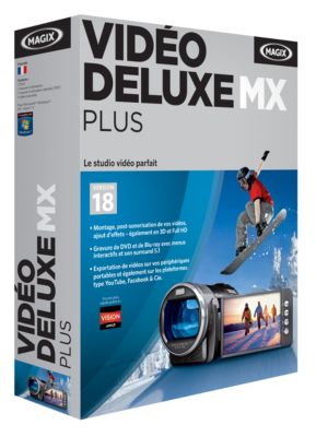 Log-PC MAGIX Video Deluxe MX Plus-Désignation : MAGIX Video Deluxe MX Plus-Catégorie : Multimédia-Utilisateurs : Tout public
