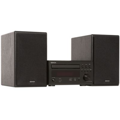 Micro-cha&icirc;ne DENON DM38BKBKE2 Noir/Noir