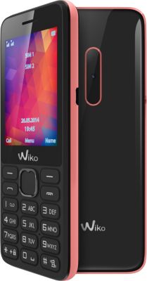 TÉlÉphone Portable Sans Abonnement Wiko Riff 2 Noir/rose Ls