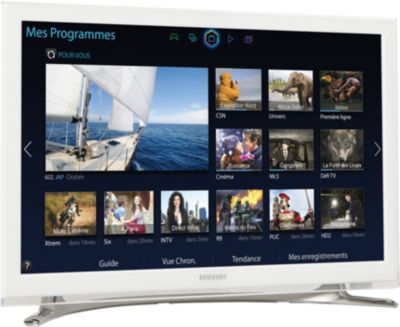 Tv Led Samsung Ue22h5610 100hz Cmr Full Hd Blanc