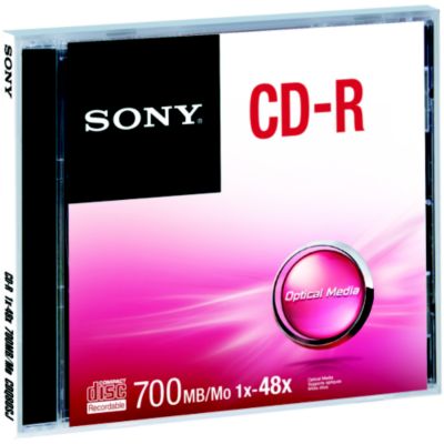 CD vierge Sony 700Mb Jewel case