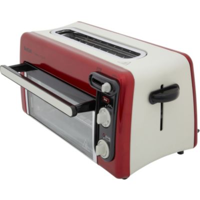 Grille pain Grille pain TEFAL Toast n'Grill TL600511 rouge chez