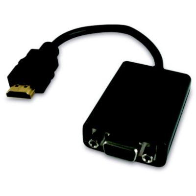 Adaptateur HDMI APM CONVERTISSEUR HDMI MALE VERS VGA FEMELLE