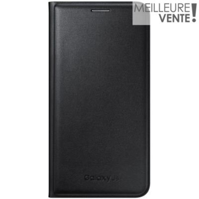 Protège écran Etui SAMSUNG Flip Wallet Galaxy J5 noir chez Boulanger