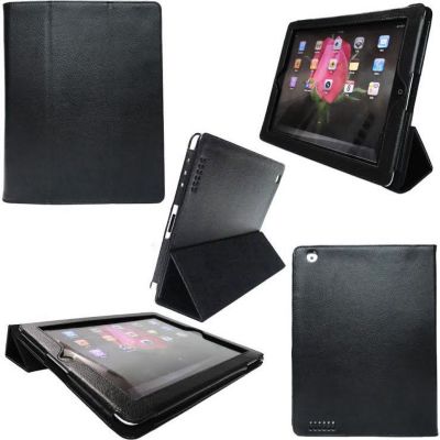 Etui XEPTIO Apple iPad 2, 3 et 4 Retina noir