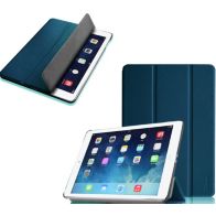 Etui XEPTIO Apple iPad Air 2 (iPad 6) bleu