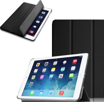 Etui XEPTIO Apple iPad Air 2 smartcover noir