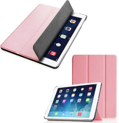 Etui XEPTIO Apple iPad Air 2 smartcover rose Etui XEPTIO Apple iPad Air 2 smartcover rose