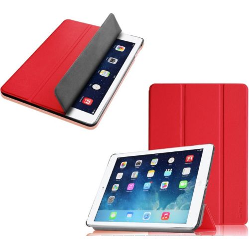 Xeptio - Housse nouvel Apple iPad 10,2 2019 Wifi - 4G/LTE rouge avec Stand  - Etui coque de protection tablette New iPad 10.2 pouces - accessoires  pochette - Coque, étui smartphone - Rue du Commerce