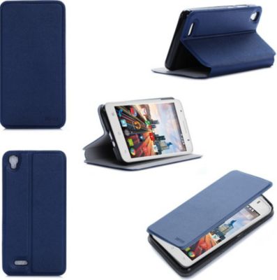 Etui XEPTIO Archos 50C Helium 4G Helium bleu