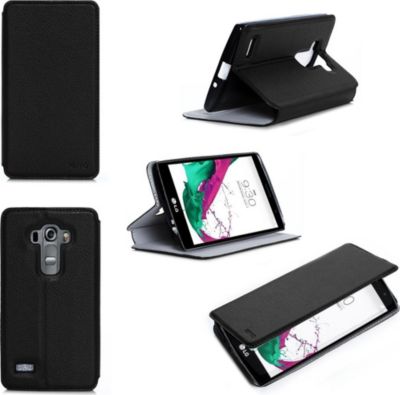 Etui XEPTIO LG G4 Stylus noir avec stand