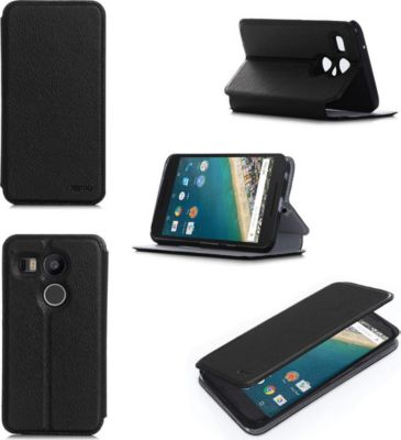 Etui XEPTIO LG Google Nexus 5X 4G 2015 noir