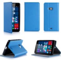 Etui XEPTIO Microsoft (Nokia) Lumia 535 bleu