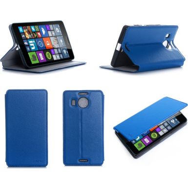 Etui XEPTIO Microsoft (Nokia) Lumia 950 XL 4G bleu