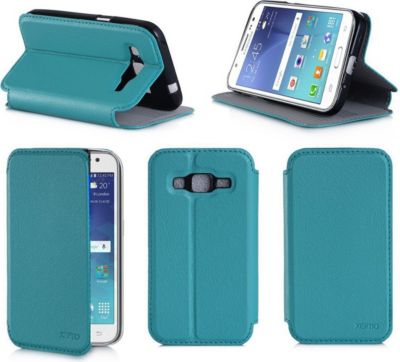 Etui XEPTIO Samsung Galaxy J5 4G turquoise