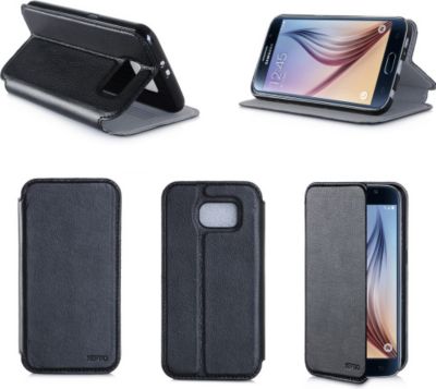 Etui XEPTIO Samsung Galaxy S6 4G noir Etui XEPTIO Samsung Galaxy S6 4G noir