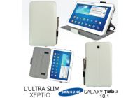 Etui XEPTIO Samsung Galaxy Tab 3 10.1 pouces blanc