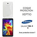 Etui XEPTIO Samsung Galaxy Tab 4 8 TPU et protection