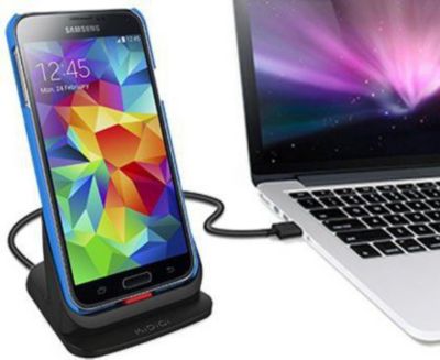 Chargeur secteur XEPTIO Dock chargeur Samsung Galaxy S5 i9600