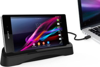 Chargeur secteur XEPTIO Dock chargeur Sony Xperia Z1 Chargeur secteur XEPTIO Dock chargeur Sony Xperia Z1