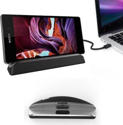 Chargeur secteur XEPTIO Dock chargeur Sony Xperia Z2 Chargeur secteur XEPTIO Dock chargeur Sony Xperia Z2