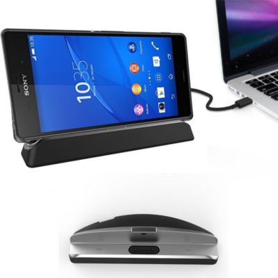 Chargeur secteur XEPTIO Dock chargeur Sony Xperia Z3 Chargeur secteur XEPTIO Dock chargeur Sony Xperia Z3
