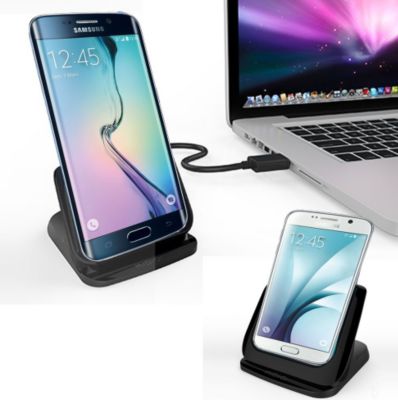 Chargeur secteur XEPTIO Dock Galaxy S6 / S6 EDGE Chargeur secteur XEPTIO Dock Galaxy S6 / S6 EDGE