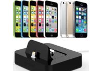 Chargeur secteur XEPTIO Dock chargeur iPhone 5 / 5C / 5S