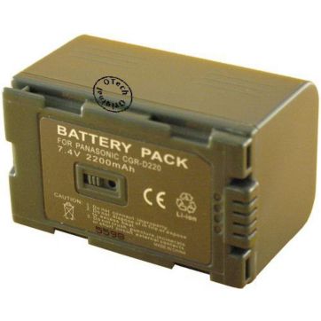 Batterie camescope OTECH pour PANASONIC CGR-D120A-1B