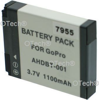 Batterie camescope OTECH Batterie pour GOPRO HD HERO 2