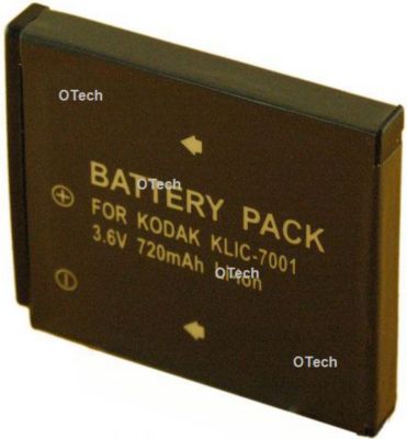 Batterie appareil photo OTECH Batterie pour KODAK KLIC-7001