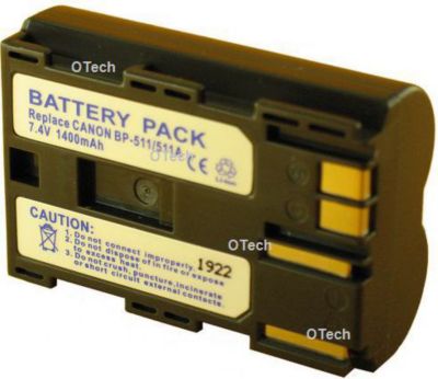 Batterie appareil photo OTECH pour CANON BP- 511A