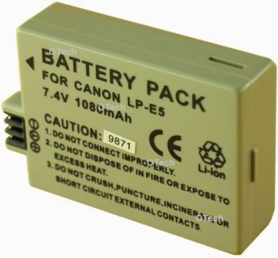 Batterie appareil photo OTECH Batterie pour CANON LP-E5