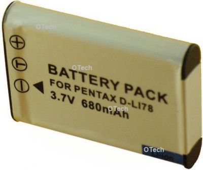 Batterie appareil photo OTECH Batterie pour PENTAX OPTIO W80 Batterie appareil photo OTECH Batterie pour PENTAX OPTIO W80