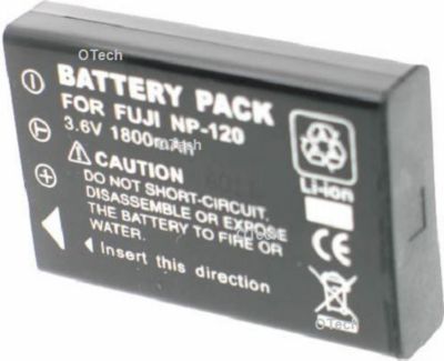 Batterie appareil photo OTECH Batterie pour FUJIFILM NP-120 BLACK
