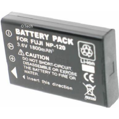 Batterie appareil photo OTECH pour FUJIFILM NP-120 BLACK