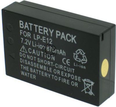 Batterie appareil photo OTECH Batterie pour CANON LP-E12
