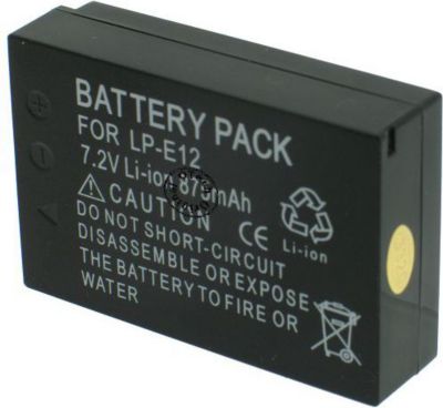 Batterie appareil photo OTECH Batterie pour CANON LP-E12 Batterie appareil photo OTECH Batterie pour CANON LP-E12