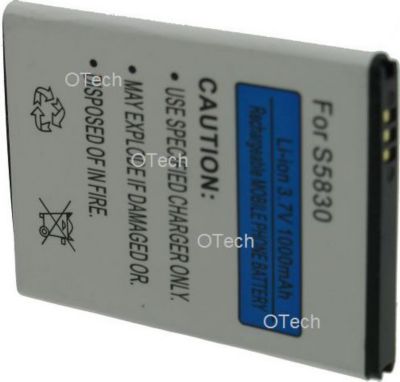 Batterie téléphone portable OTECH Batterie pour SAMSUNG GT-S5830 GALAXY A Batterie téléphone portable OTECH Batterie pour SAMSUNG GT-S5830 GALAXY A