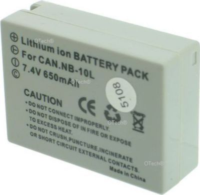 Batterie appareil photo OTECH pour CANON POWERSHOT G15