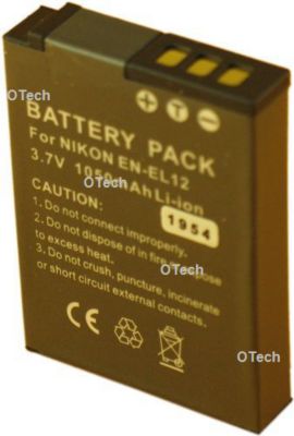 Batterie appareil photo OTECH Batterie pour NIKON COOLPIX S9700 Batterie appareil photo OTECH Batterie pour NIKON COOLPIX S9700