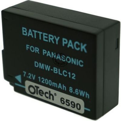 Batterie appareil photo OTECH Batterie pour PANASONIC DMW-BLC12E