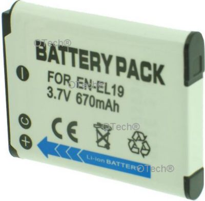 Batterie appareil photo OTECH Batterie pour NIKON COOLPIX S33 Batterie appareil photo OTECH Batterie pour NIKON COOLPIX S33