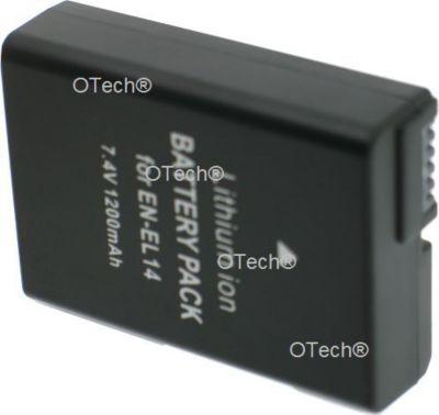 Batterie appareil photo OTECH Batterie pour NIKON EN-EL14A Batterie appareil photo OTECH Batterie pour NIKON EN-EL14A