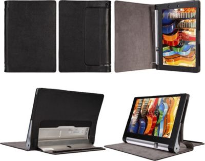 Etui XEPTIO Lenovo Yoga Tablet 3 8" Cuir avec Stand